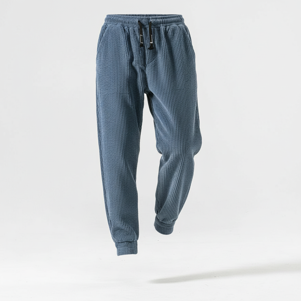 Platomer | Baggy joggingbyxor i manchester med resår i vristerna