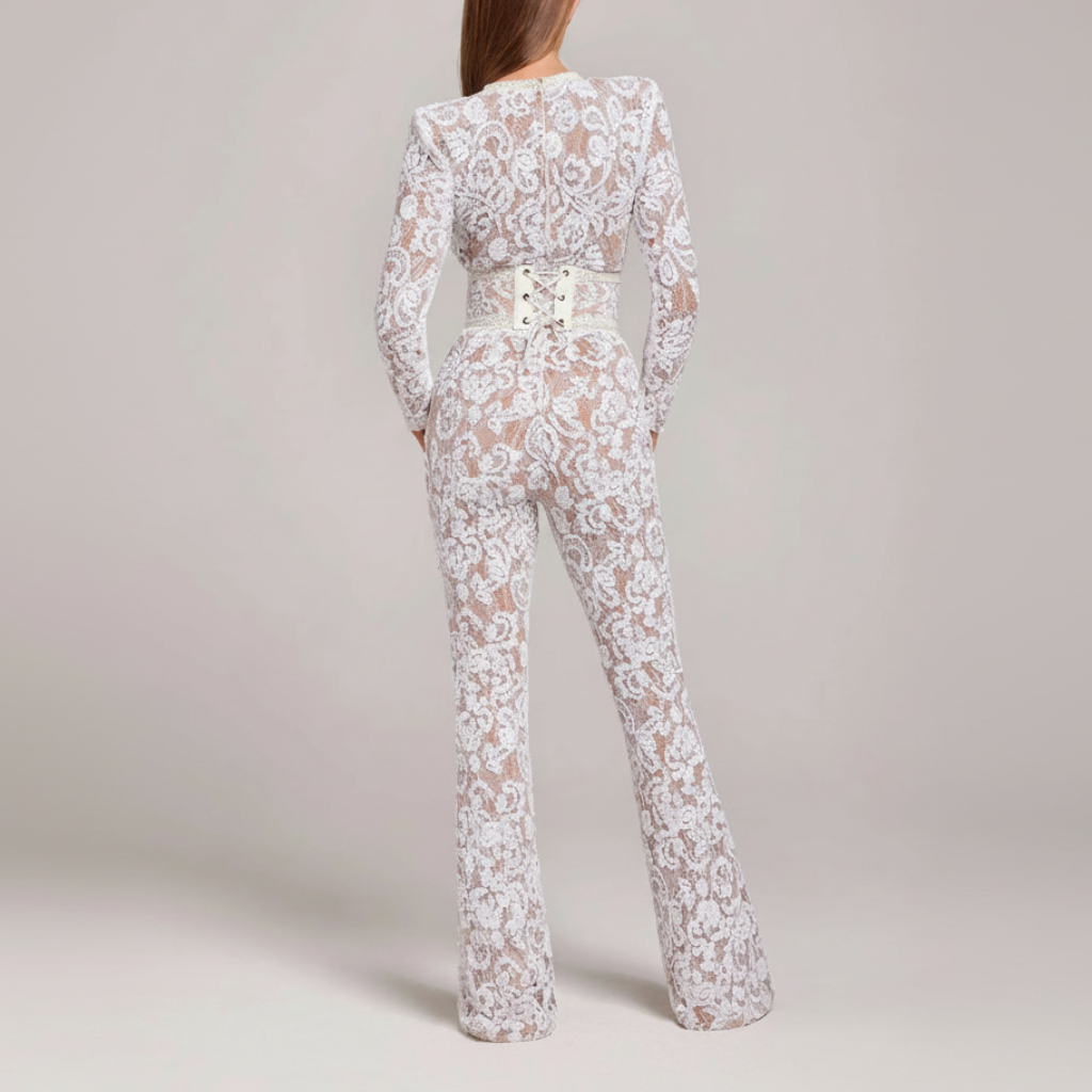Platomer | Elastisk bodysuit med rund hals
