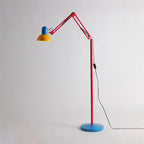 Flexo Memphis | Modern Golvlampa med Justerbar Arm i Färgglad Design 0