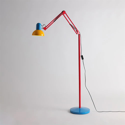 Flexo Memphis | Modern Golvlampa med Justerbar Arm i Färgglad Design 0