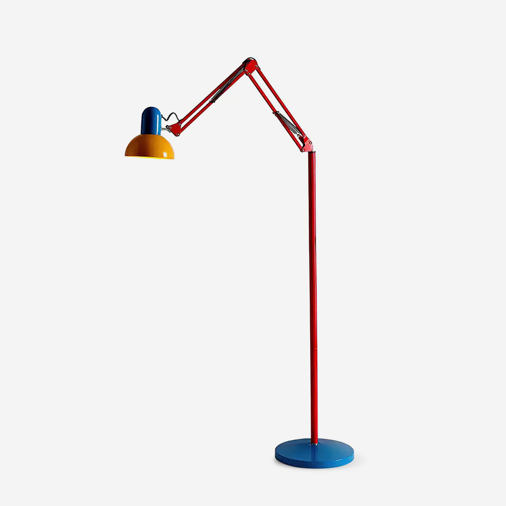 Flexo Memphis | Modern Golvlampa med Justerbar Arm i Färgglad Design 1
