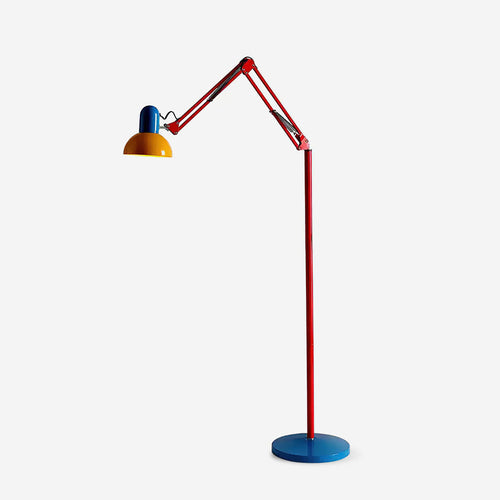Flexo Memphis | Modern Golvlampa med Justerbar Arm i Färgglad Design 1