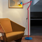 Flexo Memphis | Modern Golvlampa med Justerbar Arm i Färgglad Design 3