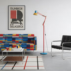 Flexo Memphis | Modern Golvlampa med Justerbar Arm i Färgglad Design 8