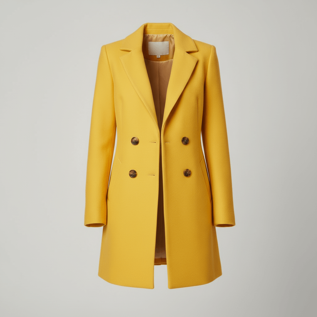 Platomer | Chic kappa med nedvänd krage