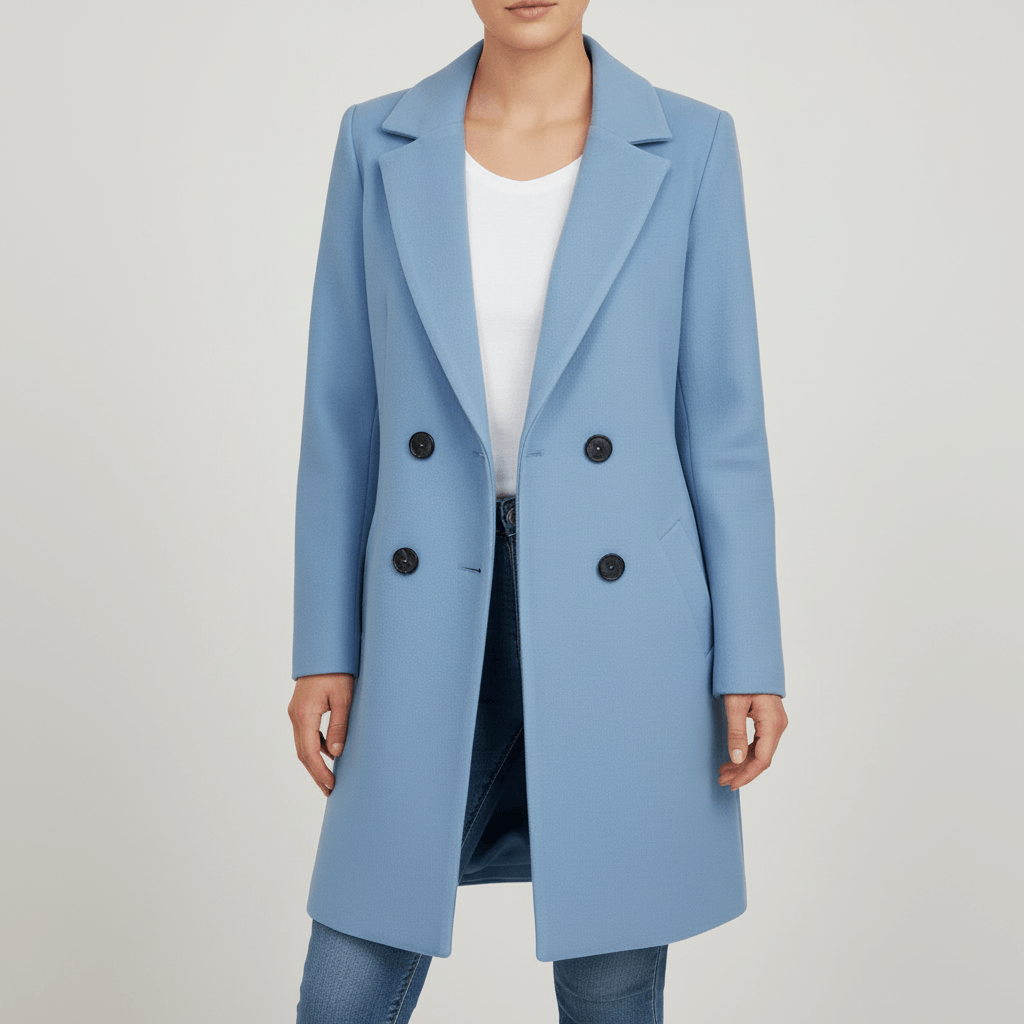 Platomer | Chic kappa med nedvänd krage