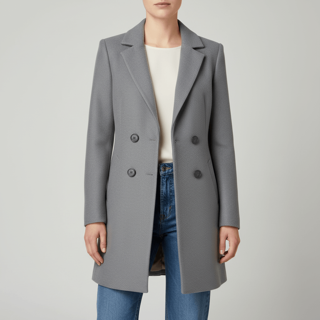 Platomer | Chic kappa med nedvänd krage