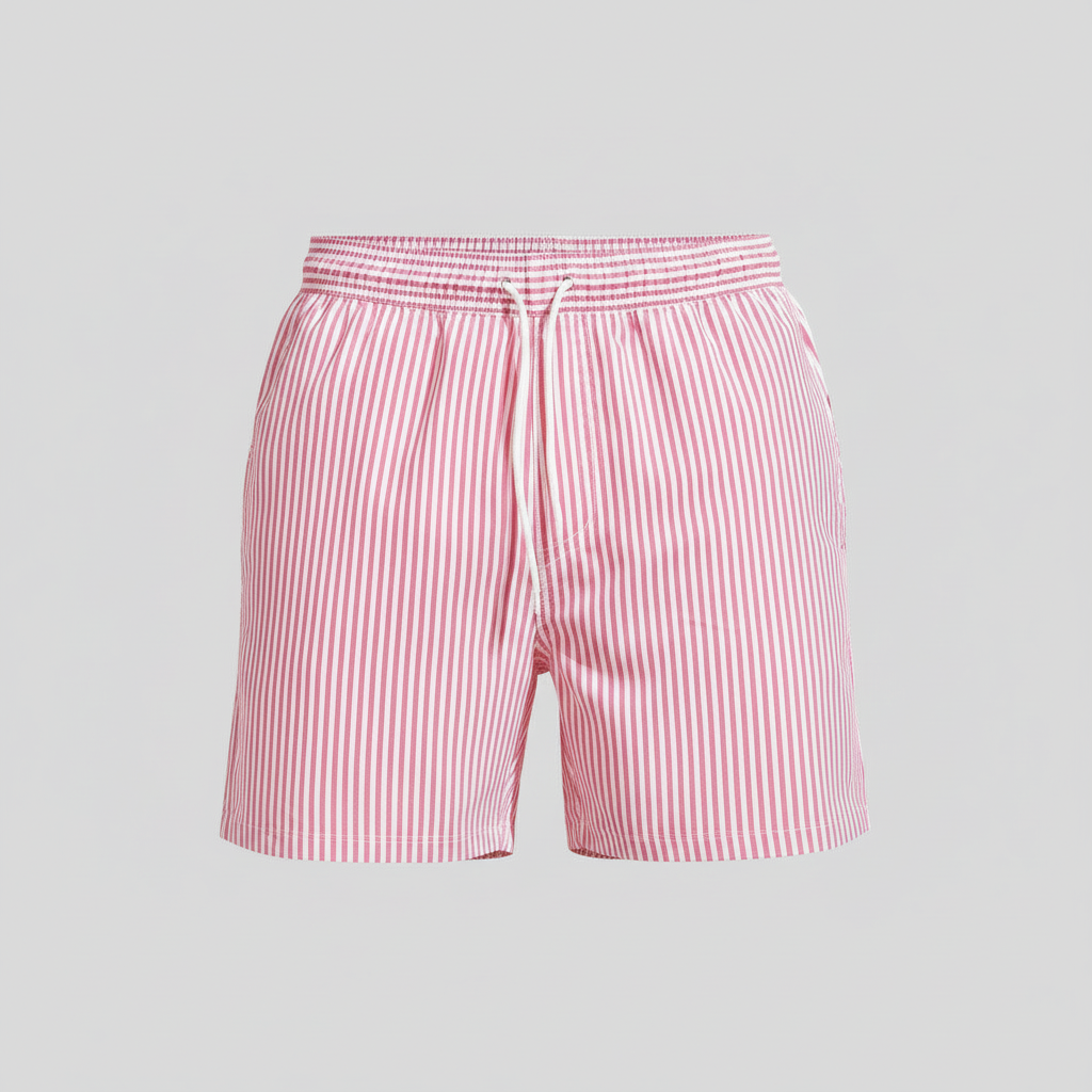 Platomer | Elastiskt midjeband och andningsbart tyg badshorts