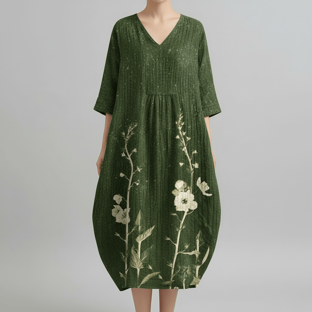 Platomer | Färgglad blommig sommarklänning