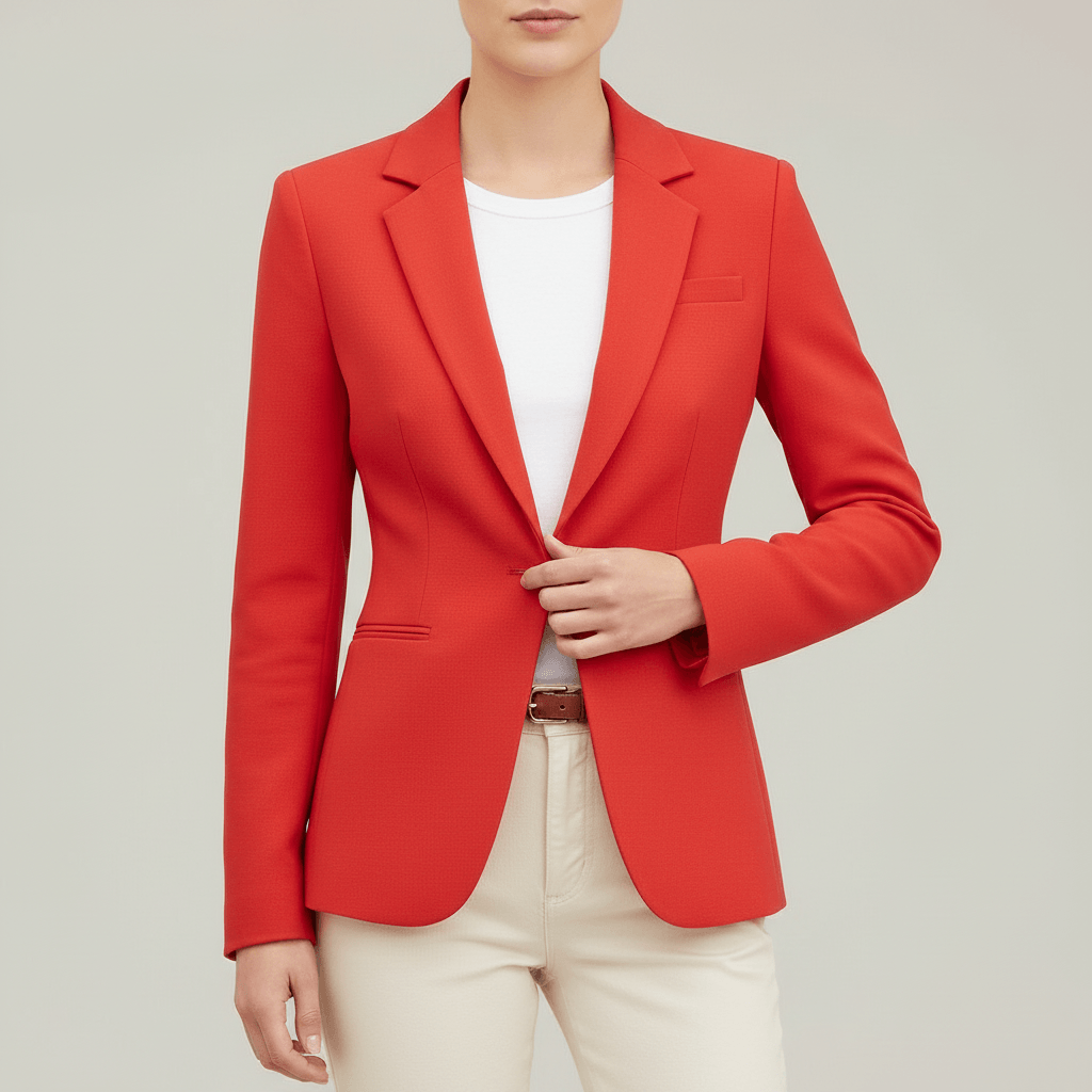 Platomer | Figurnära kavaj med strukturerat snitt