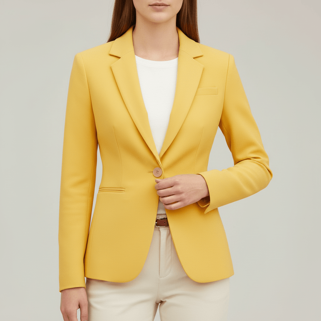 Platomer | Figurnära kavaj med strukturerat snitt