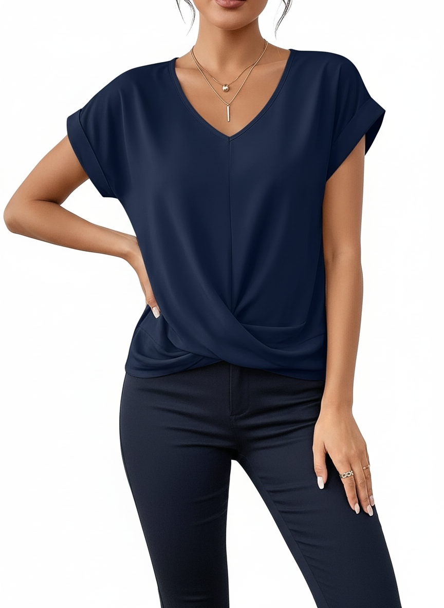 Platomer | Lätt blus med V-ringning