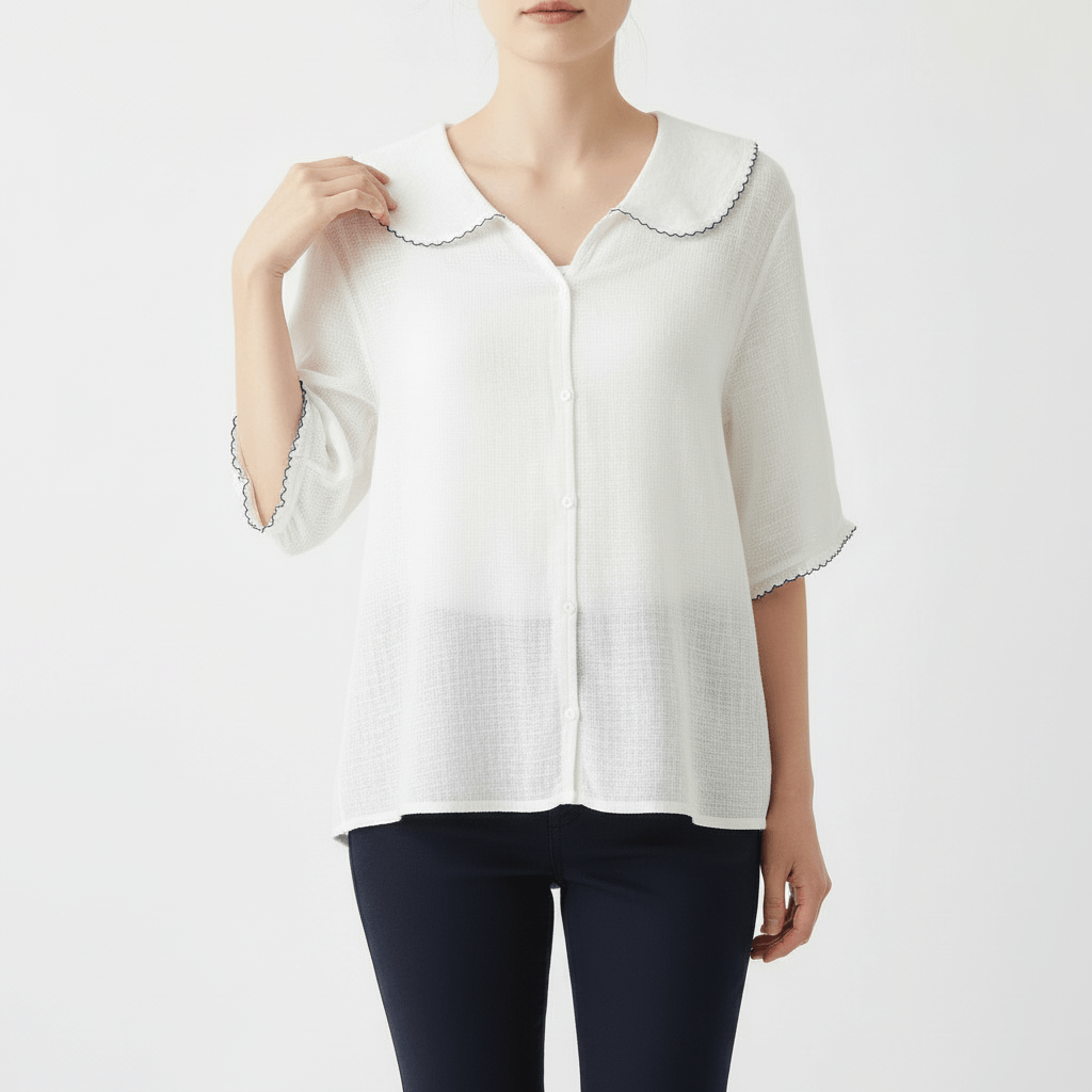 Platomer | Linneblus med bågad krage