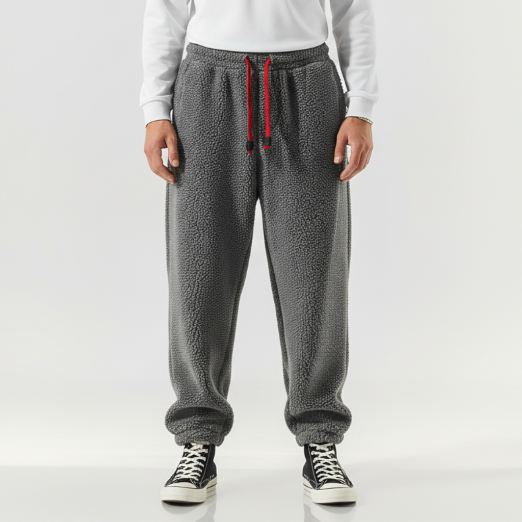 Platomer | Mjuka joggingbyxor i teddyfleece