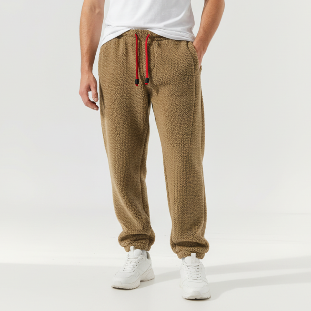 Platomer | Mjuka joggingbyxor i teddyfleece