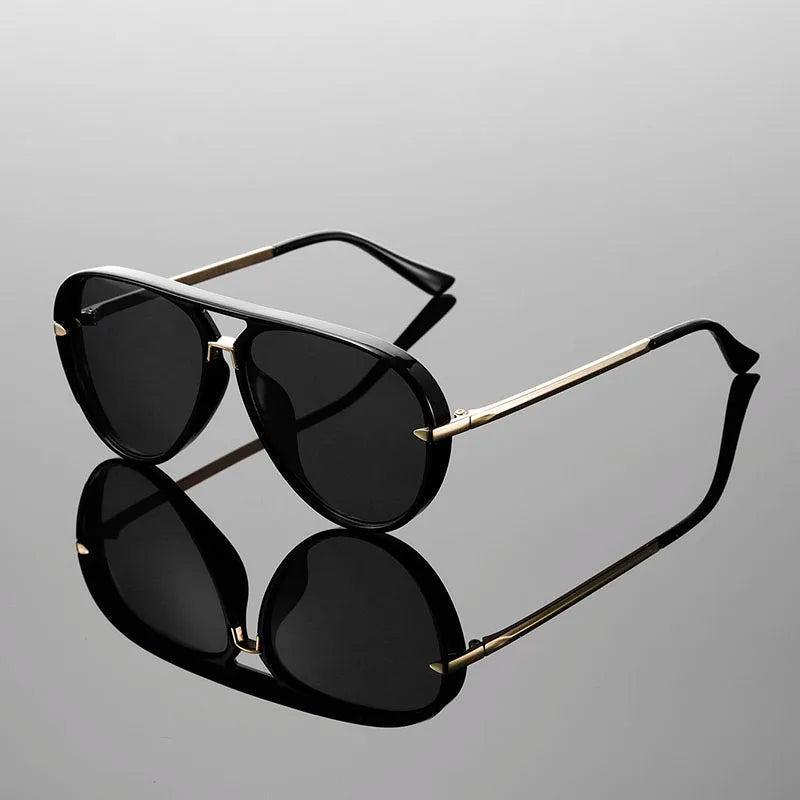 Platomer | Retro pilotglasögon med UV400-skydd