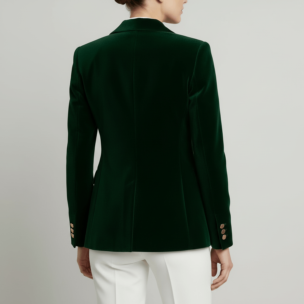 Platomer | Sammet med guldknappar kavaj