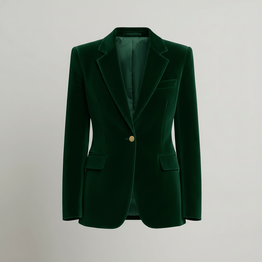 Platomer | Sammet med guldknappar kavaj