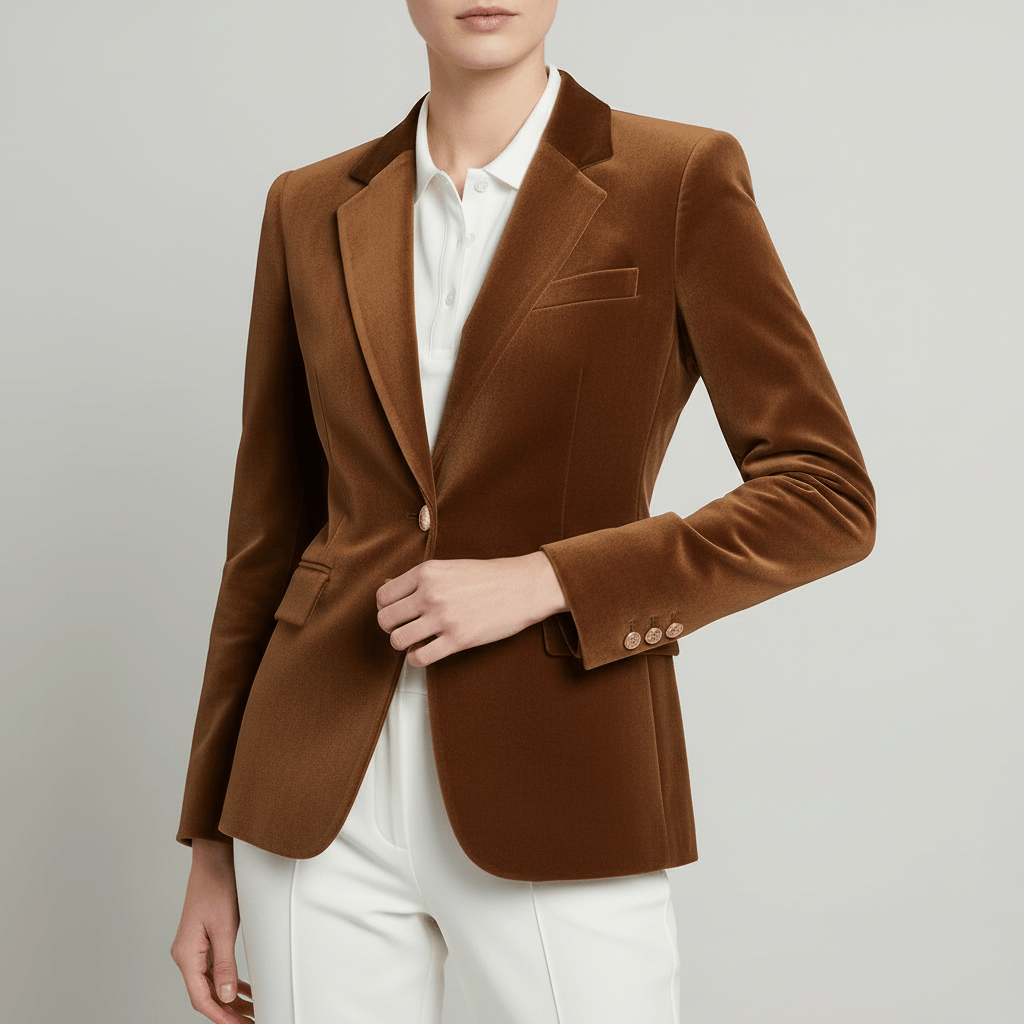 Platomer | Sammet med guldknappar kavaj