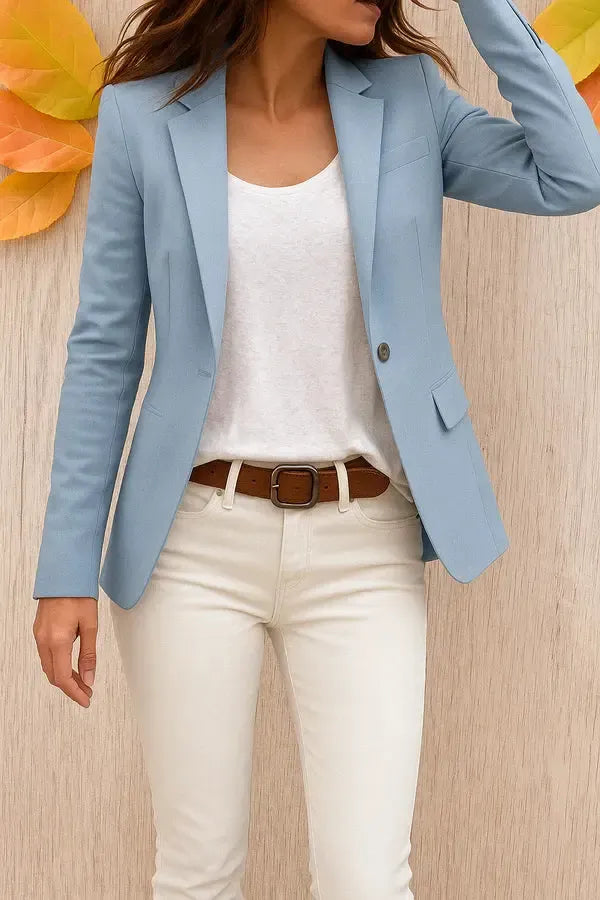 Platomer | Slim-fit kavaj med knappar och fickor