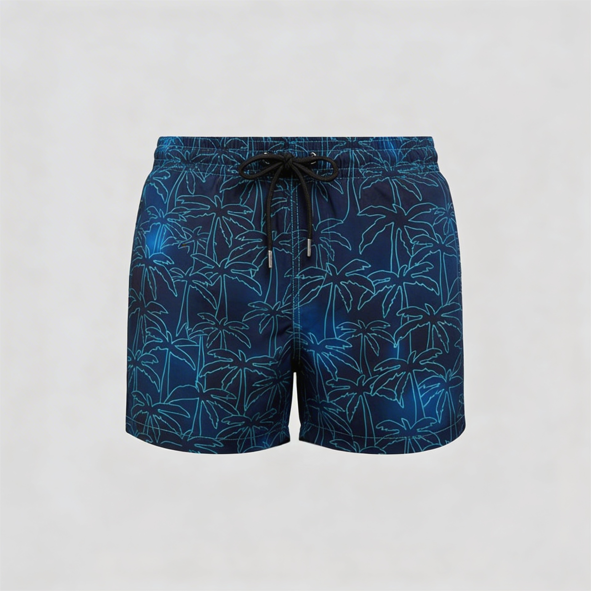 Badshorts herr med innerbyxa och kompression, snabbtorkande med ficka, för simning och stranden - view 13