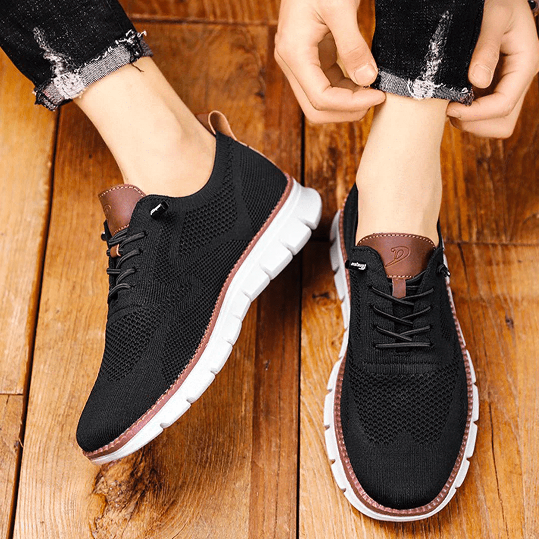 Bekväma sneakers för herr i mesh, lätta och luftiga, till vardag, jobb och promenad - view 10
