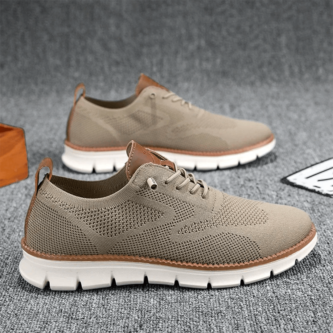 Bekväma sneakers för herr i mesh, lätta och luftiga, till vardag, jobb och promenad - view 11