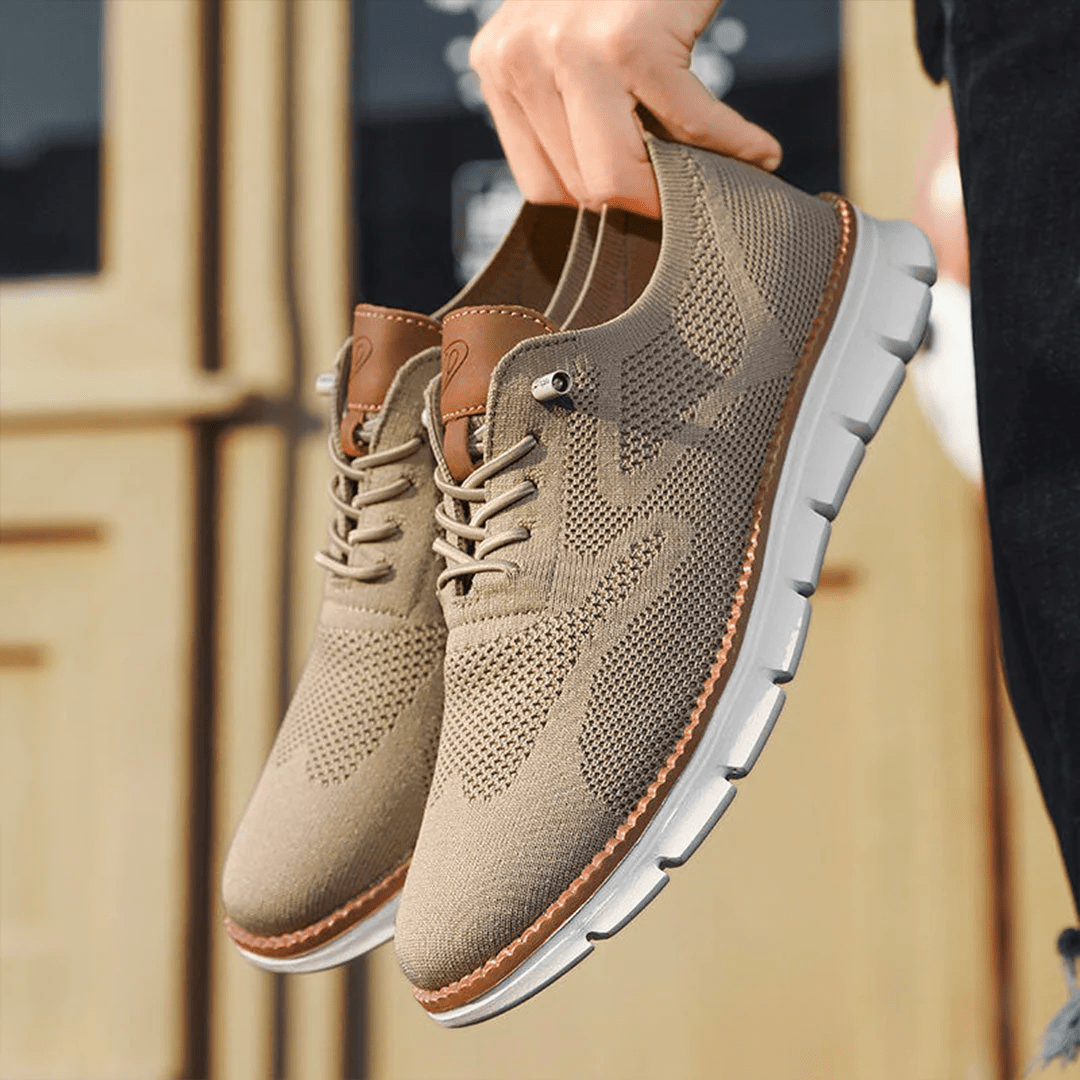 Bekväma sneakers för herr i mesh, lätta och luftiga, till vardag, jobb och promenad - view 8