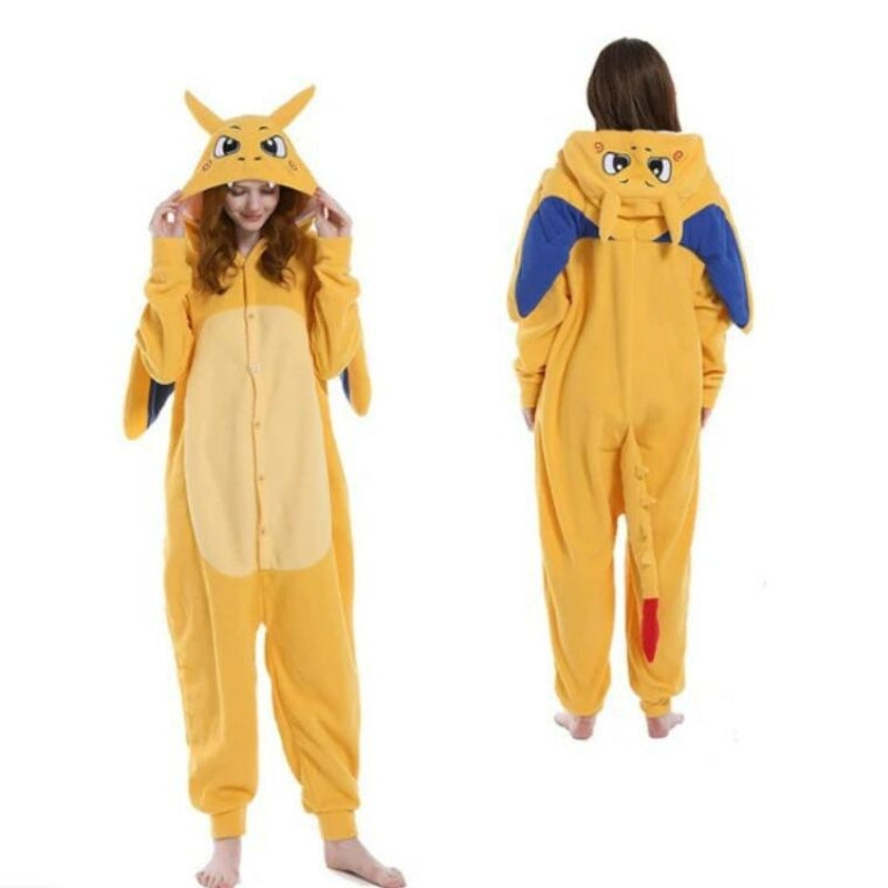 Kigurumipyjamas i mjuk fleece, unisex onepiece för vuxna och barn, mysig och varm för hela familjen - view 18