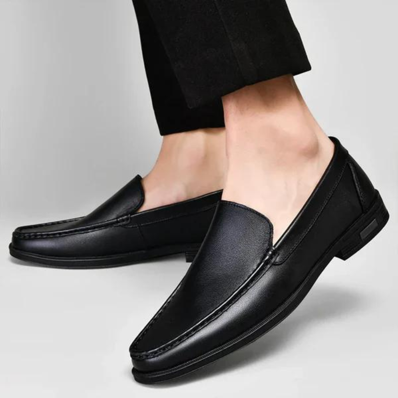 Loafers herr i äkta läder, eleganta finskor till kostym och kontor - view 10