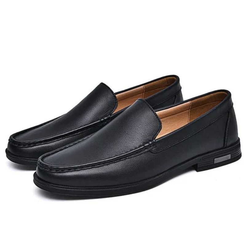 Loafers herr i äkta läder, eleganta finskor till kostym och kontor - view 13