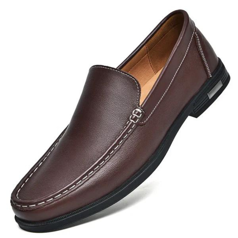 Loafers herr i äkta läder, eleganta finskor till kostym och kontor - view 19