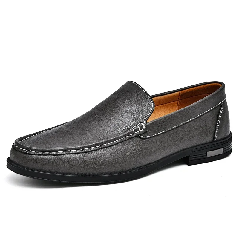 Loafers herr i äkta läder, eleganta finskor till kostym och kontor - view 20