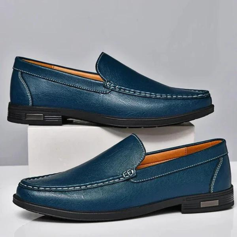 Loafers herr i äkta läder, eleganta finskor till kostym och kontor - view 5