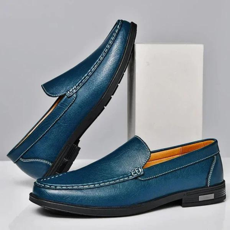 Loafers herr i äkta läder, eleganta finskor till kostym och kontor - view 6